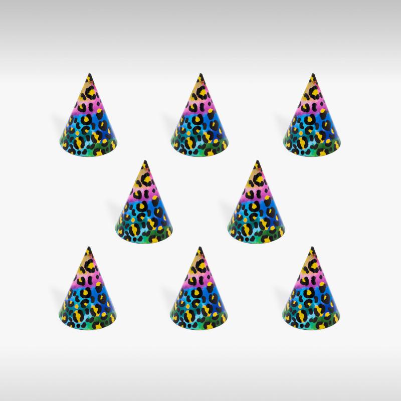 Animal Print Party Hats
